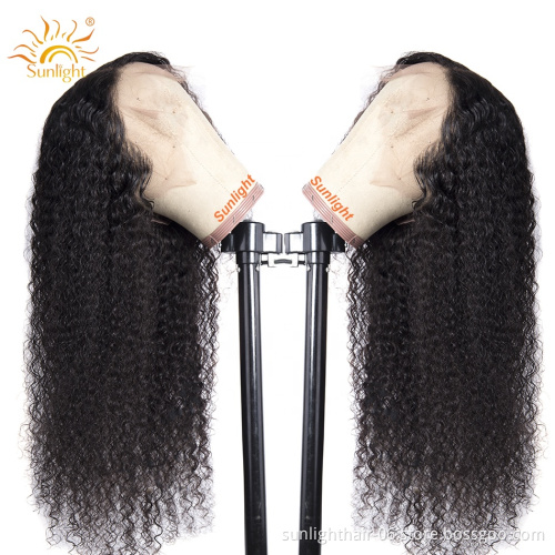 Sunlight Indian/brazilian cuticle aligned Virgin Hair Loose Wave 4 Bundles With lace Closure extension 7A hair bundle cheap hair